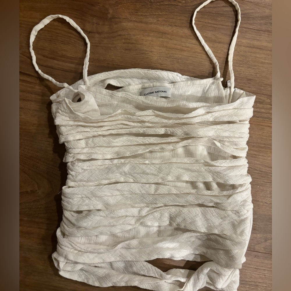 Vintage Costume National “Mummy” Top